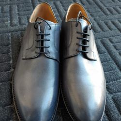 BLAKE MCKAY Men's Oxford Leather Italian Shoes