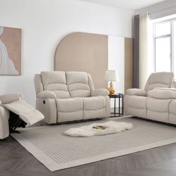 NEW DYNO 3pc RECLINING SOFA LOVESEAT AND RECLINER ONLINE SPECIAL ORDER IN FABRIC OR PU LEATHER