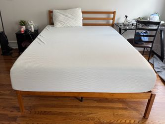 Zinus Bamboo Queen Bed Frame