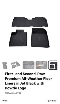 Original Chevy blazer EV floor mats