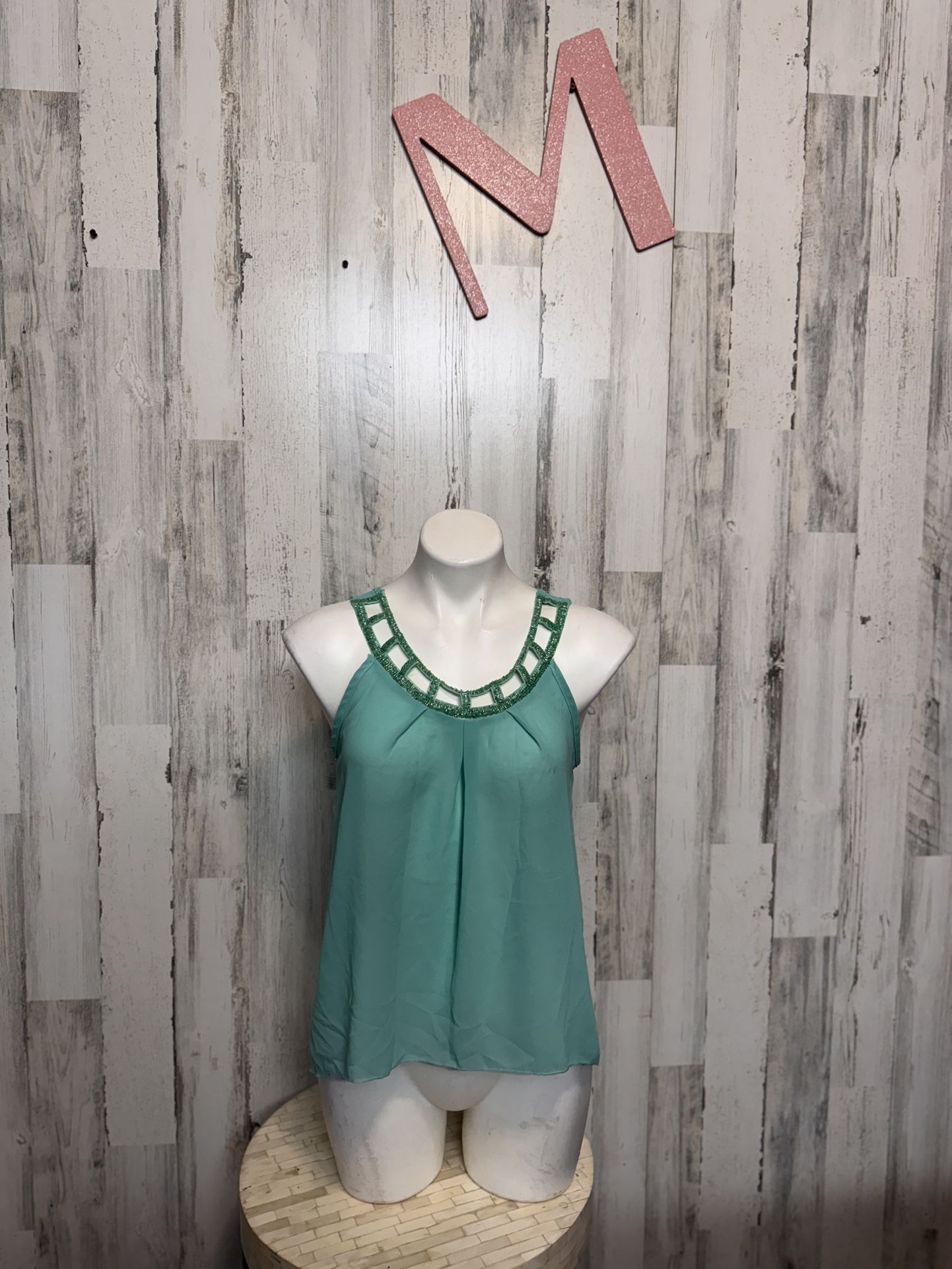 Green blouse size medium
