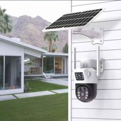 Solar Powered WiFi PTZ Security Camera