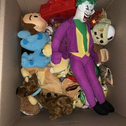 Full Box Of Plushies 