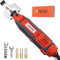 Electric Chainsaw Sharpener Kit Multi-Purpose Chain Saw Sharpener Tool with 6 Titanium-Plated Diamond Bits Saves Time Easy to Use De Cadena De Motosie