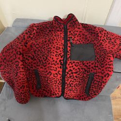 Supreme Leaped Print Reversible Jacket 