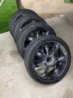 24 inch 6 lug universal rims