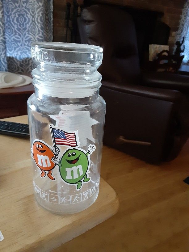 MMs Olympics Candy Jar