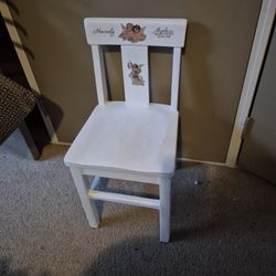 Child,s prayer chair
