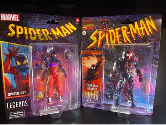 Marvel legends spider boy and Spider-Man unlimited