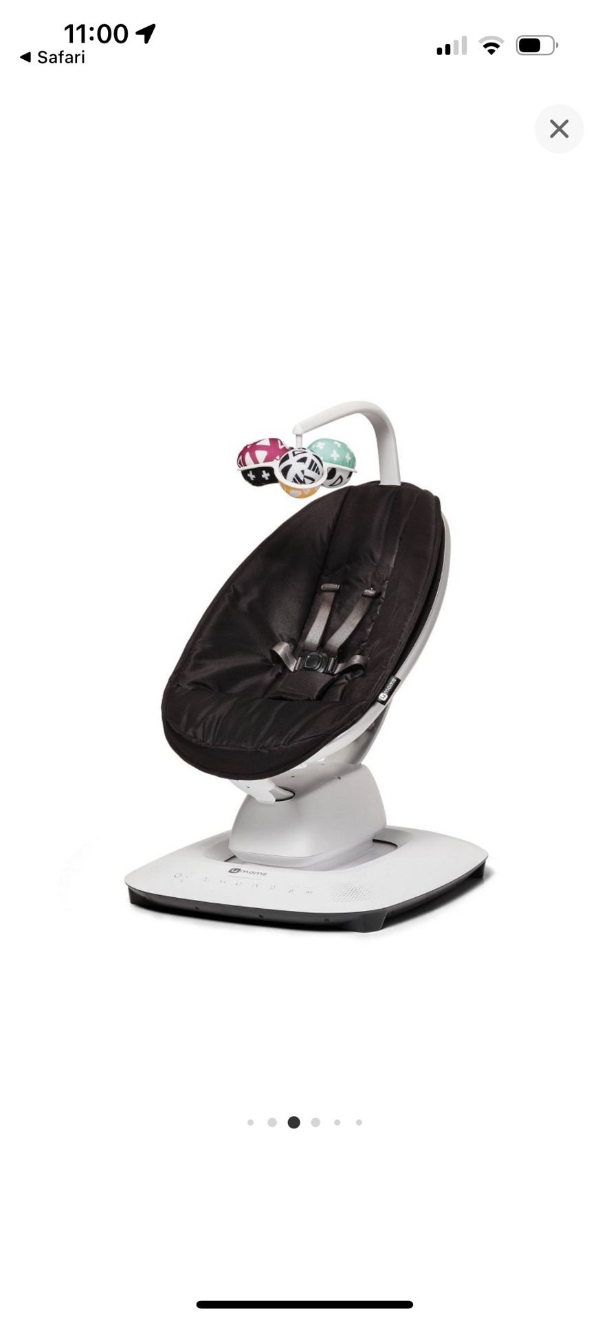 4moms mamaRoo Multi-Motion Baby Swing