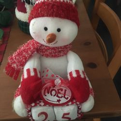 Countdown To Christmas Holiday Bear 