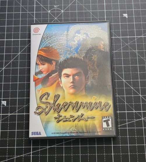 Dreamcast Shenmue Custom Case - NO GAME OR MANUAL