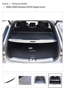 CARGO PULL OUT PRIVACY COVER GENISIS GV70