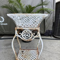 Vintage Planter Stand 