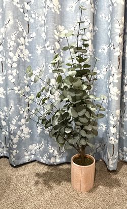 Faux Eucalyptus Plant Decor