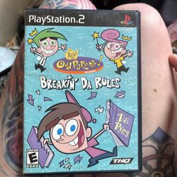 The Fairly OddParents: Breakin' Da Rules Video Game For PlayStation 2 