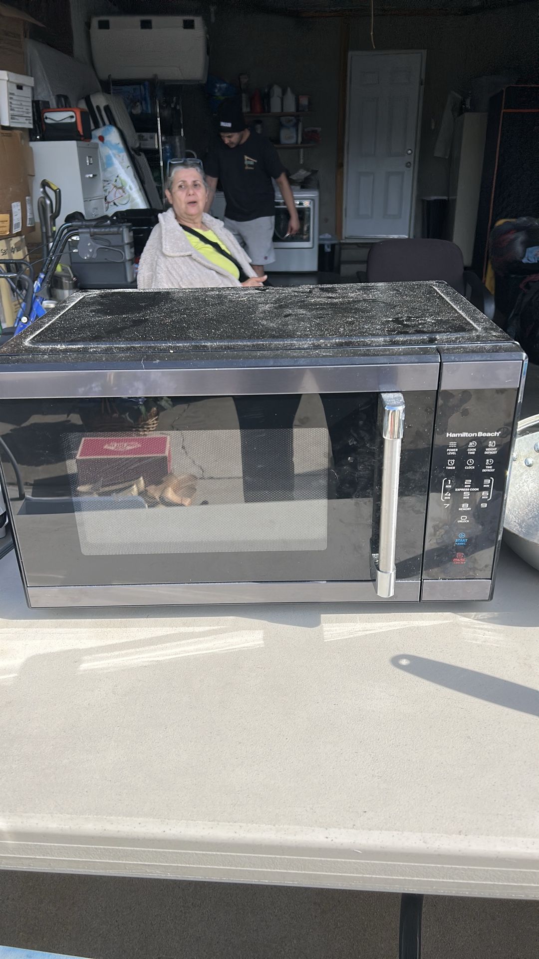 Hamilton Beach Black Microwave