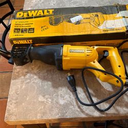 Dewalt Reciprocating Saw 10 Amp 