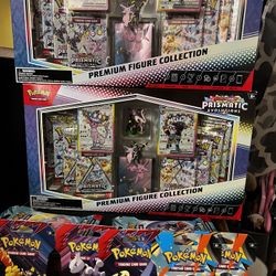 Prismatic Evolutions Pokemon Premium Figure Collection 