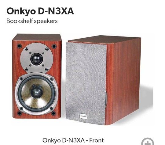 Onkyo Bookshelf Speakers, $20 obo