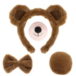 Bear Costume Set Kid Adult / Disfraz de Oso