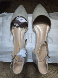 Light Gray, DREAMPAIRS, Size 9 Sandals