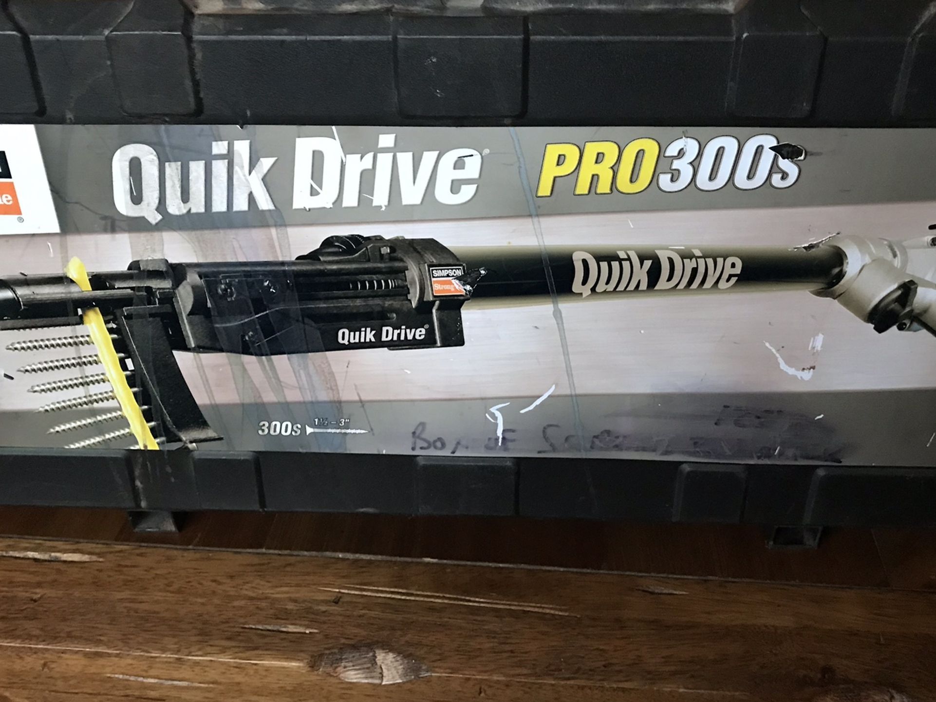 Quick Drive Pro300s Can Use 1 1/2”-3” Screws Paid $460 Asking $250