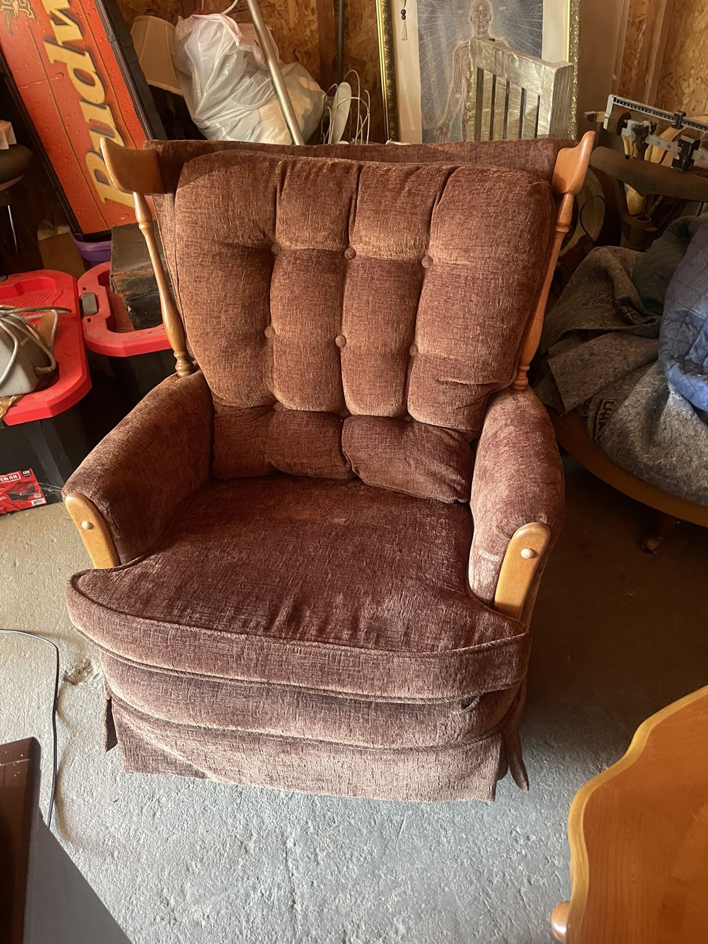 Comfortable Swivel Rocker Chair