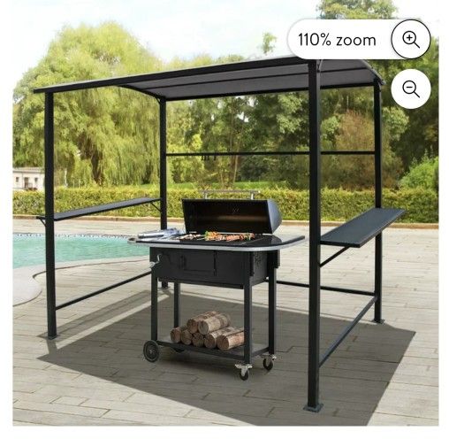 Outdoor Patio Barbeque Gazebo Canopy