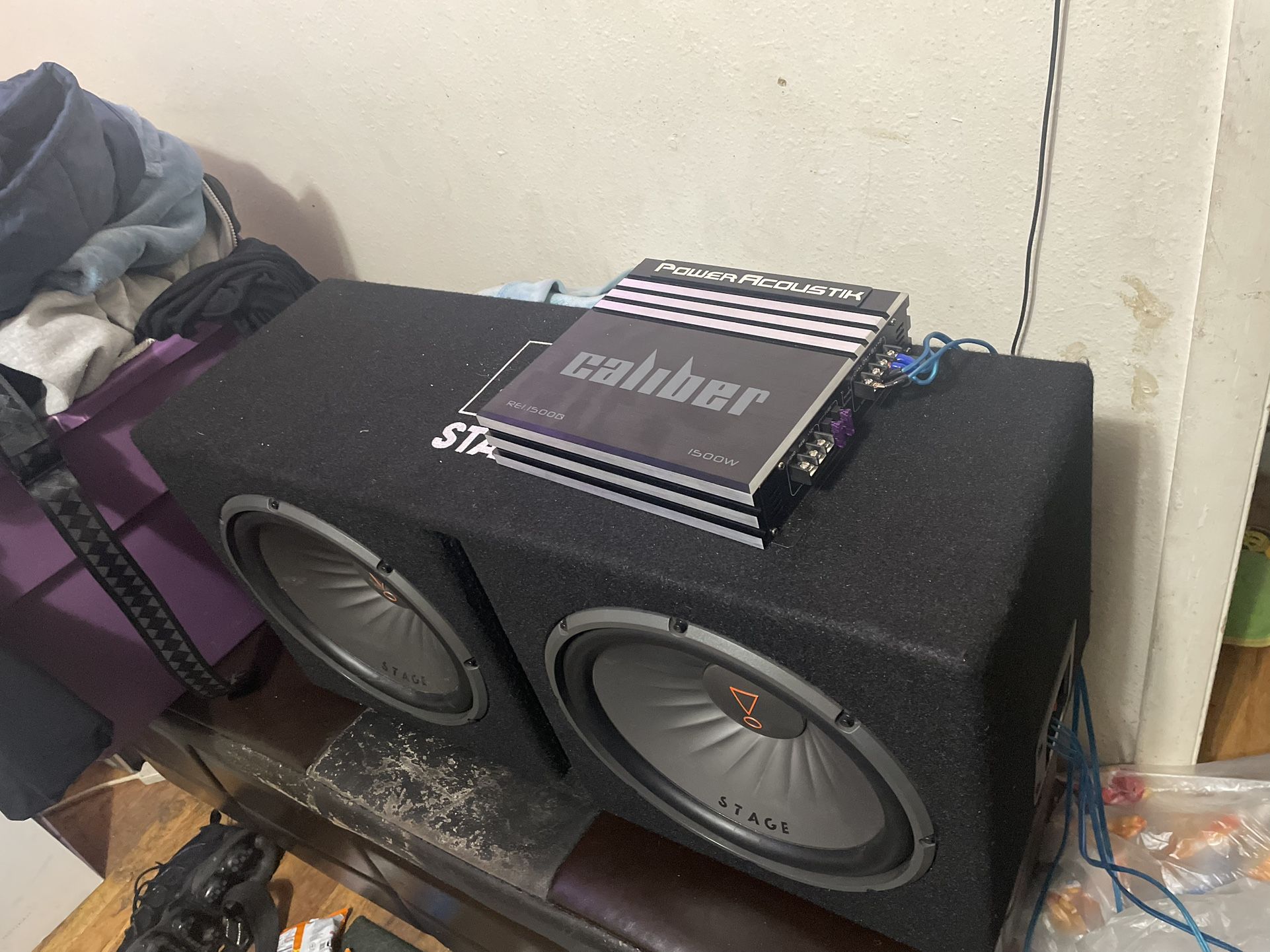 2 12s Sub Car Speakers for Sale in Aurora, CO OfferUp