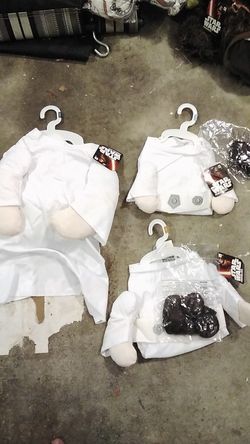 Dog Halloween costume Princess Leia sizes small to extra large brand new Star Wars licensed