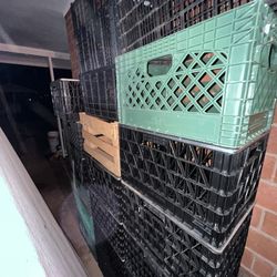 Whole Lotta Milk Crates Tools Containers Vinyl Records Lp Boxes many to choose from