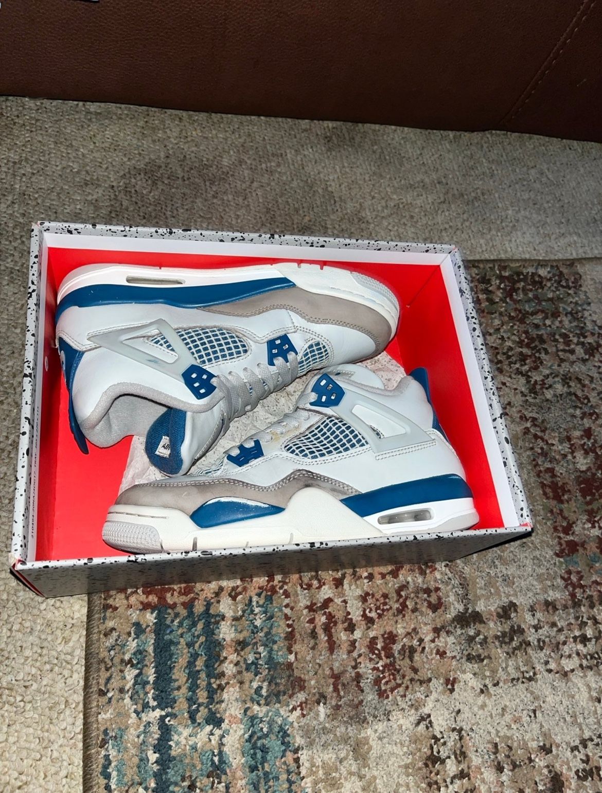 Jordan’s 4s Military Blues Ogs Retros