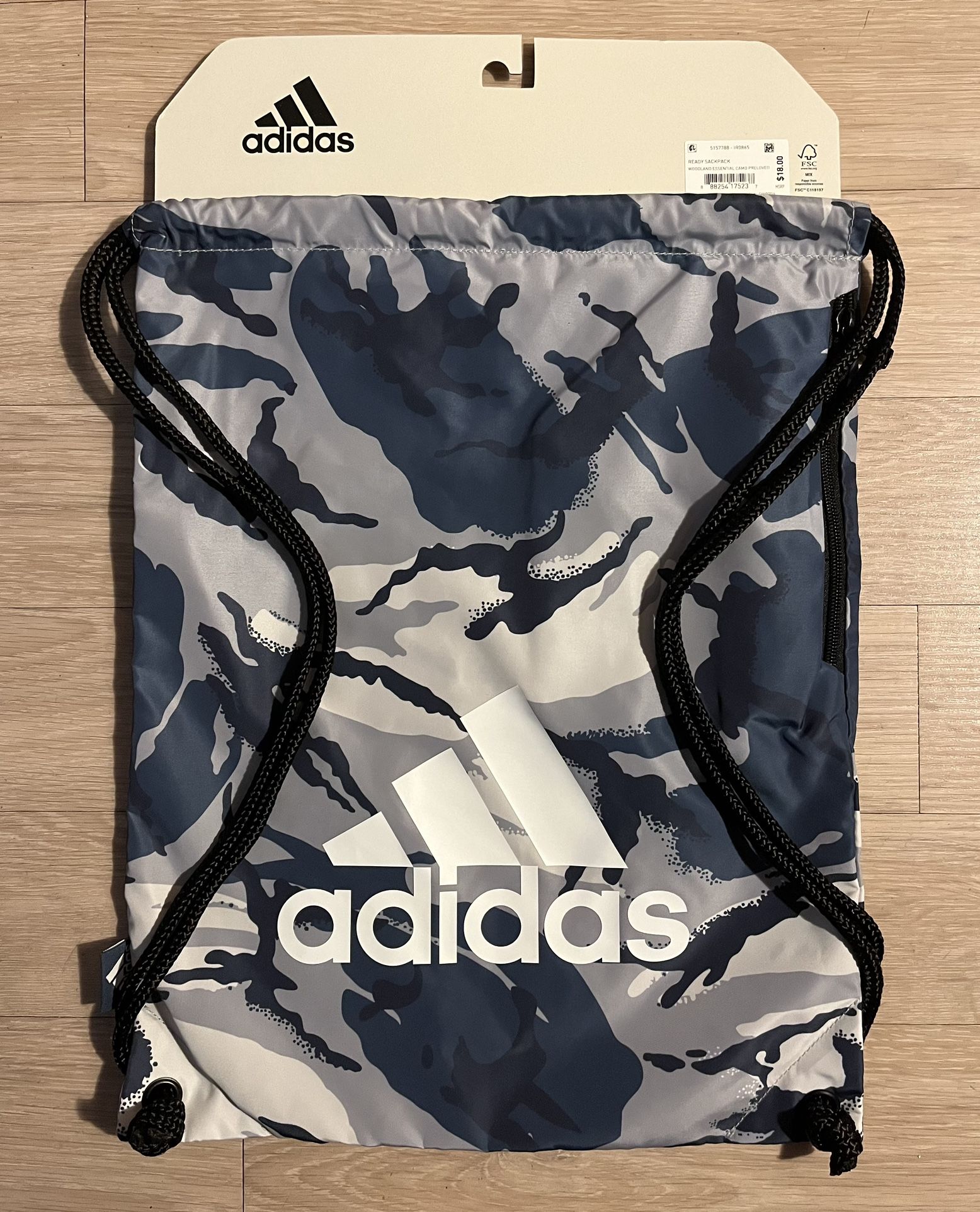 Adidas Woodland Essential Camo Sackpack