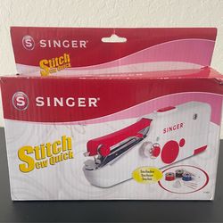 SINGER 01663 Stitch Sew Quick Portable Mending Machine New