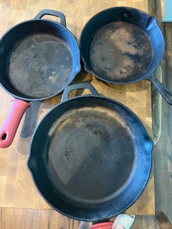 Cast iron pans