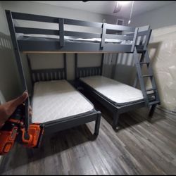 Triple Bunk Bed $39 Down No Credit Needed