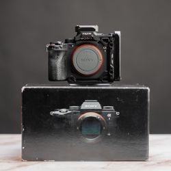 Sony A1 Mirrorless Camera + Tilta Cage + OEM Charger + Box
