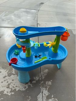 Water Table with Toys