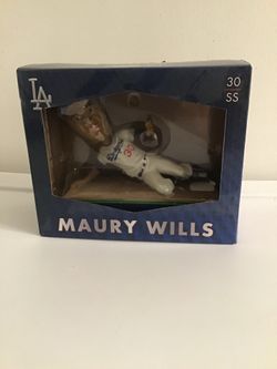 L.A. Dodgers "Maury Wills" Bobblehead...(2014)...New In Box...