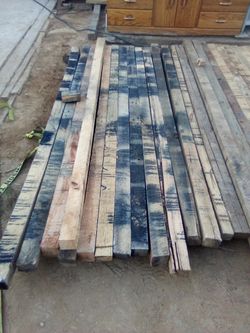Three and a half by three by 9 ft lumber treated