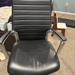Real Leather Executive Office Chair