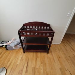 baby changing station