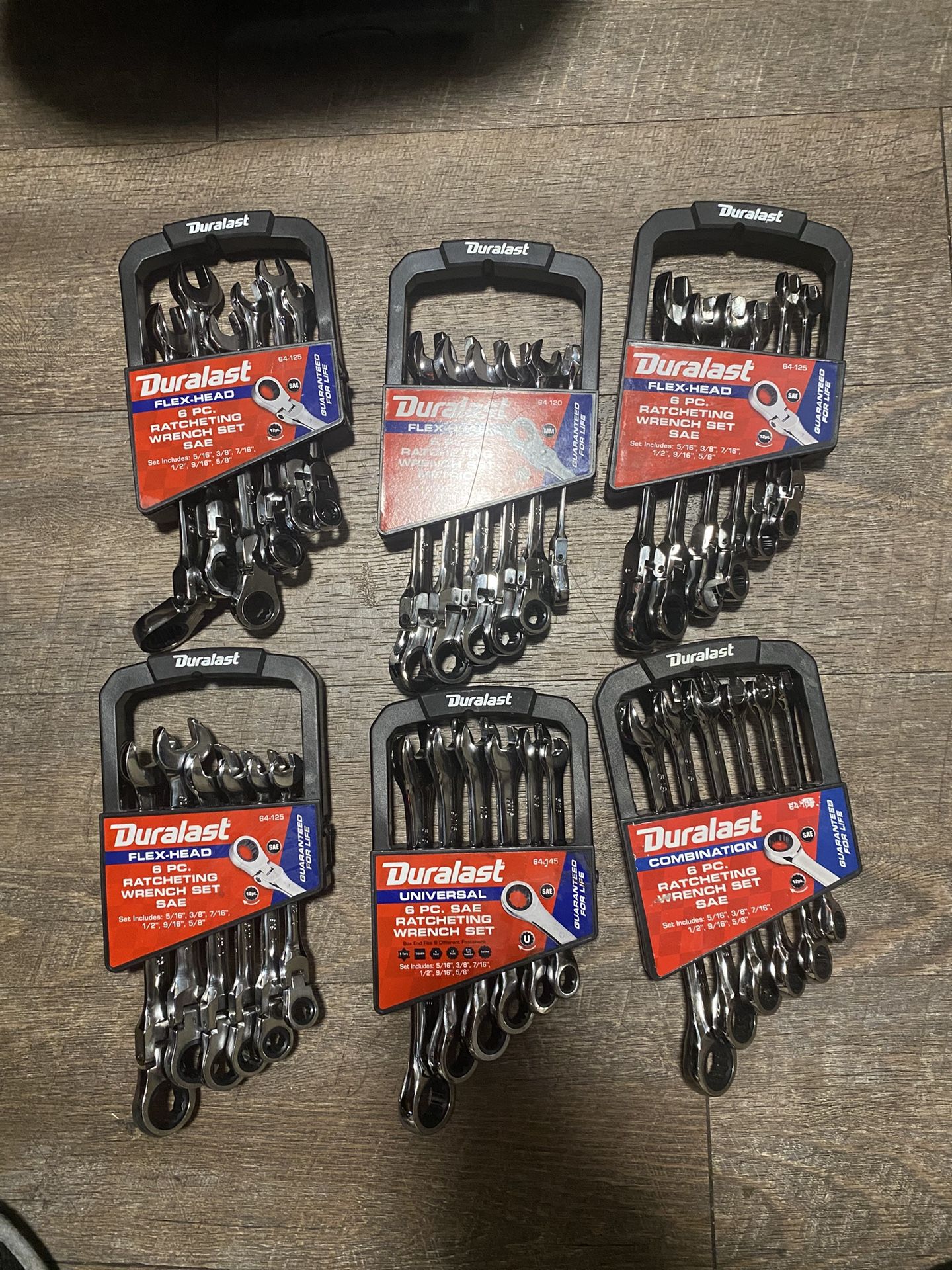 Multiple Duralast Wrench Sets