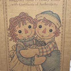 Raggedy Ann & Andy wCertificates