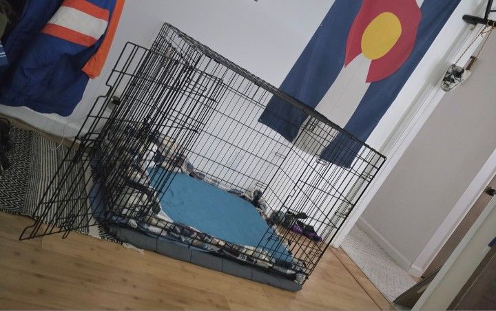 LARGE WIRE KENNEL