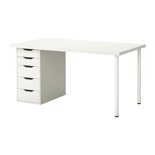 Ikea Linnmon Alex Desk with Drawers