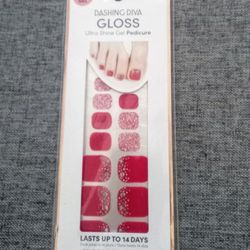 Dashing Diva Gloss Ultra Shine Gel Pedicure (32 Gel Nail Strips)
