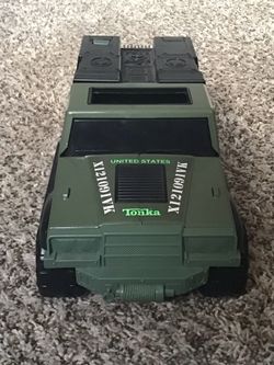 GI Joe Tonka Hummer Striker Truck Die-Cast 14" Vehicle Toy w/ Light & Sound 1992