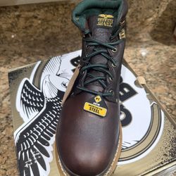 Georgia Boot Steel toe Size 11W